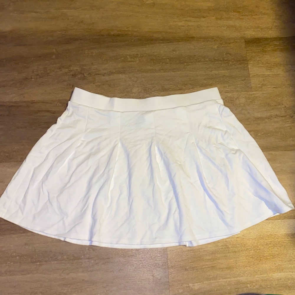 white wildfable skater skirt